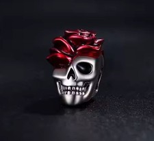 Charm Perle Schädel Totenkopf