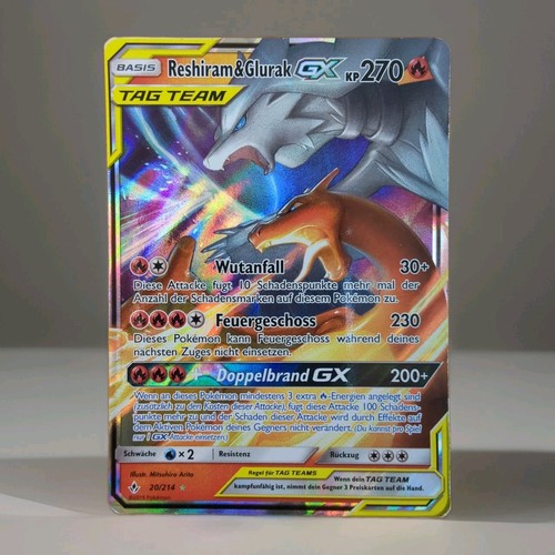 Reshiram glurak tag - tag, team