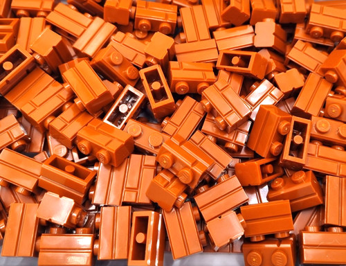 Lego mauersteine dark orange - mauersteine,
