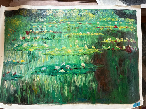 Nach monet öl auf leinwand - nach,