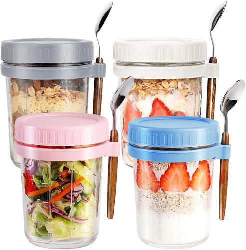 4stück haferbehälter 500ml - 4stück,