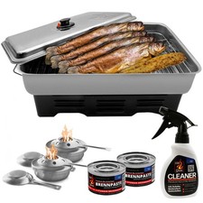 Edelstahl Tisch-Räucherofen