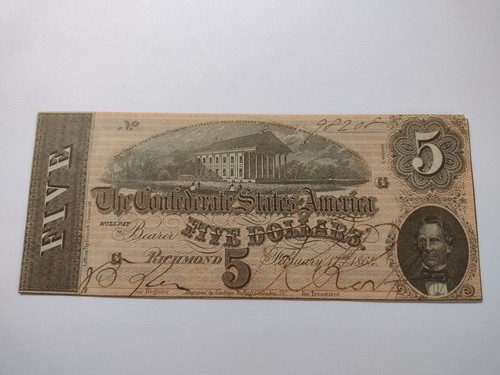 Usa dollars 1864 virginia - 5,