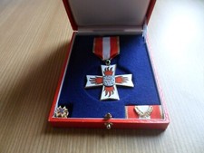 Brandschutzehrenabzeichen in GOLD ( Thüringen ) im Etui