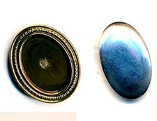 Seidenmalerei  Brosche