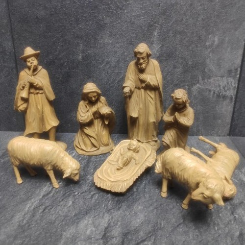 Alte krippenfiguren vintage - krippenfiguren, 8