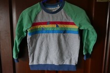 Drachensweatshirt, Alter 9 Jahre (134 cm), mehrfarbig, Haifischflossen