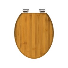 WC Sitz oval Bambus