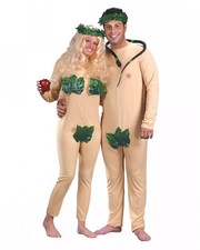 Partner Kostüm Adam & Eva aus