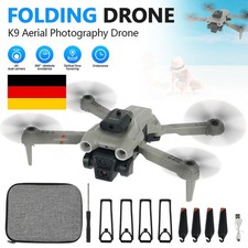 Mini Faltbar WiFi FPV Drohne Mit 4K-HD Dual Kamera Selfie RC Quadrocopter Drone