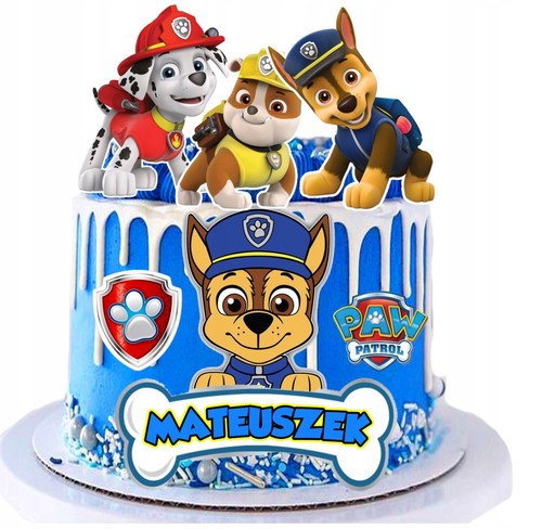 Paw patrol essbar party - paw,