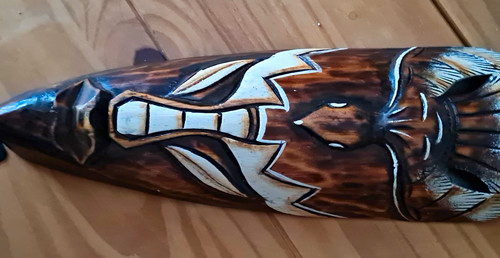 Afrikanische holzmaske - afrikanische,