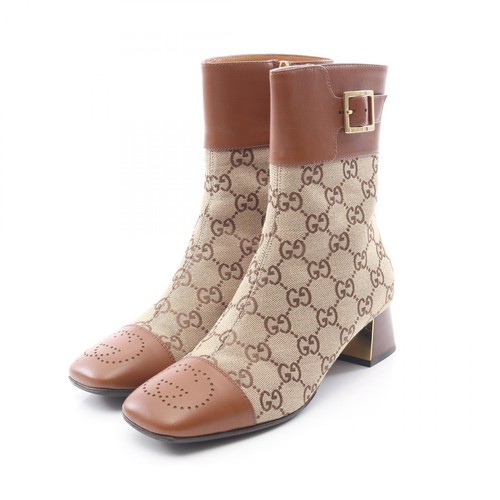 Gucci canvas ancre - canvas, stiefel