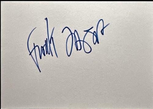 Frank zappa original - frank, signed