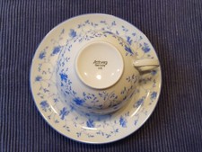 Arzberg Blaublüte, 1 Teetasse mit Untertasse