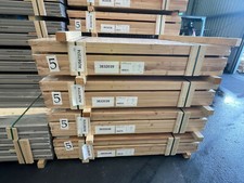 176 lfm sibirische Lärche Latten 44x68 mm Kanthölzer Gartenhaus Terrassendielen