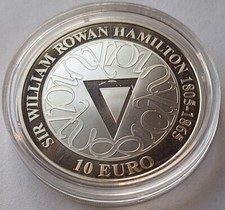 IRLAND: 10 Euro 2005, Sir Rowan Hamilton, PP, original gekapselt.