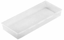 Schubladenteiler Ordnungssystem 38x15x5cm transp. rotho® Besteckkasten 95058386