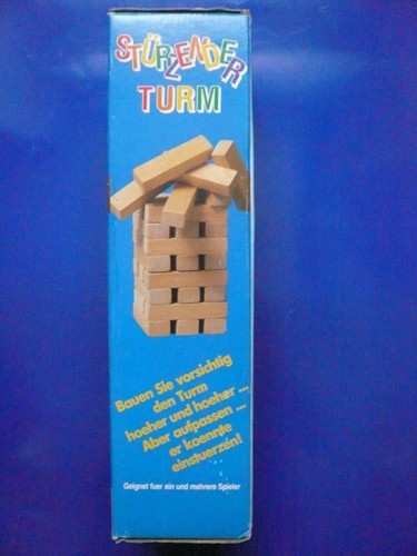 Holzbausteine stürzendeturm - holzbausteine,