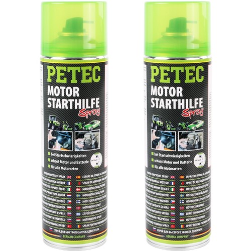 2x500ml petec motor starthilfe - 2x500ml,
