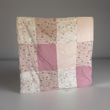 Extra groß Krabbeldecke Spieldecke Patchwork 130x130cm Baumwolle Handarbeit Top!