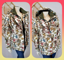 ? TCM?Winter Outdoor Ski Snowboard Jacke mit RECCO 34 36 braun bunt floral?