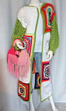 Hippie strickmantel mantel - hippie,