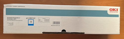Oki 43837107 toner cyan - oki,