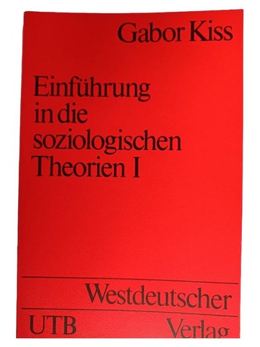 Soziologische theorien gabor - soziologische,