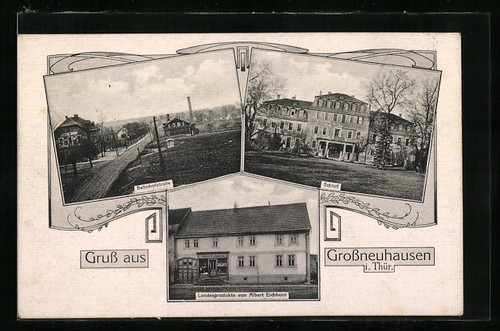 Großneuhausen thür - ak,