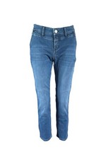 MAC Slim Chino Jeans in Blau