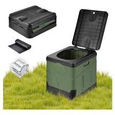 Tragbare Falttoilette für