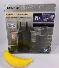 Belkin N+ Wireless Modem Router - Storage Performance Networking WLAN - Versiegelt