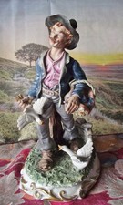 Vintage Capodimonte Figur