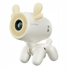 Hund geformt pädagogische Projektor braun Alpha Kid Kinder