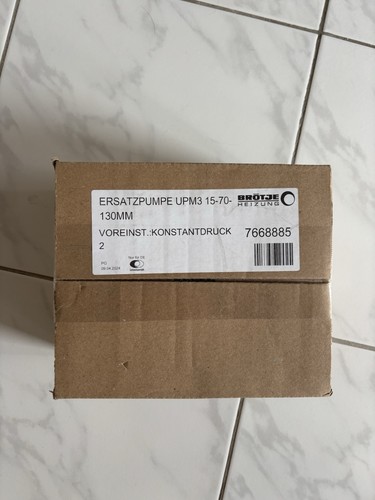 Brötje heizung ersatzpumpe - heizung,