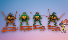 ⭐Alle vier Teenage Mutant