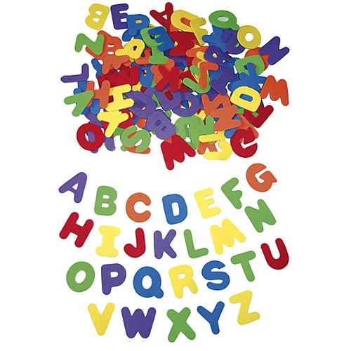 Moosgummibuchstaben 130 stück - moosgummibuchstaben,