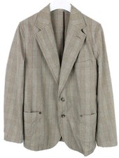 DRYKORN Blazer Herren (EU) 56 Einreiher Karierter Ungefütterter Reverskragen