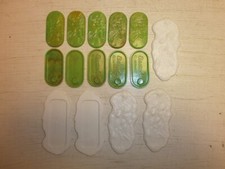 15 alte Elastolin Sockel für