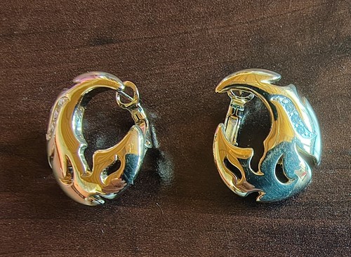 Ohrringe creolen goldfarben - creolen,
