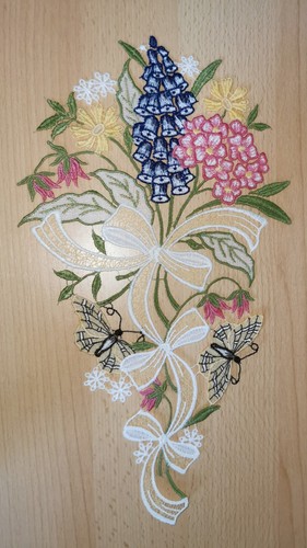 Fensterbild blumenstrauß mit - blumenstrauß,