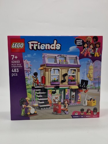 Lego friends 42653 - friends, musikladen