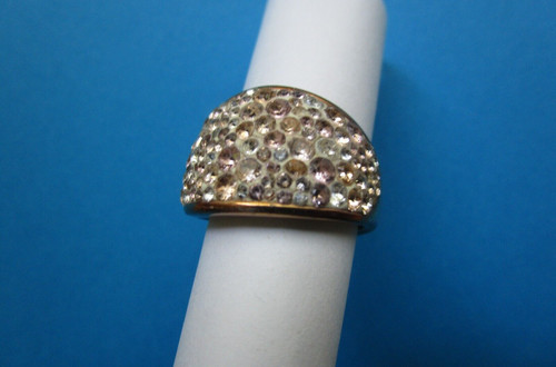 Rosefarbener ring mit - rosefarbener,