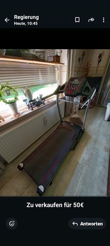 Gut erhaltenes laufband - gut,