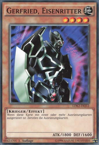 Yugioh gerfried eisenritter - yugioh,