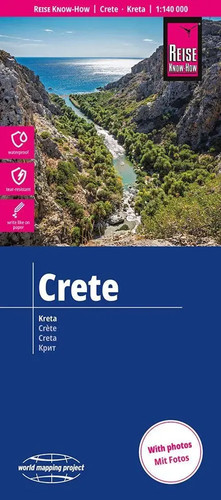 Reise know how landkarte - reise, kreta