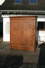 Schrank, Eiche, Kleiderschrank, Dielenschrank, original Biedermeier