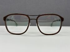 ic Berlin Brille Herren Braun grau Eckig Pablo L. Groß L NP:499€