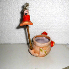 Deko Blumentopf Übertopf Pflanztopf bis Ø 6cm Blumenkübel Deko Ente beige